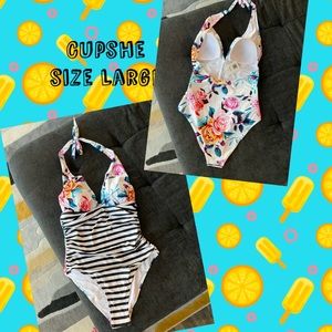 Cupshe - size Large one-piece swimsuit ❤️